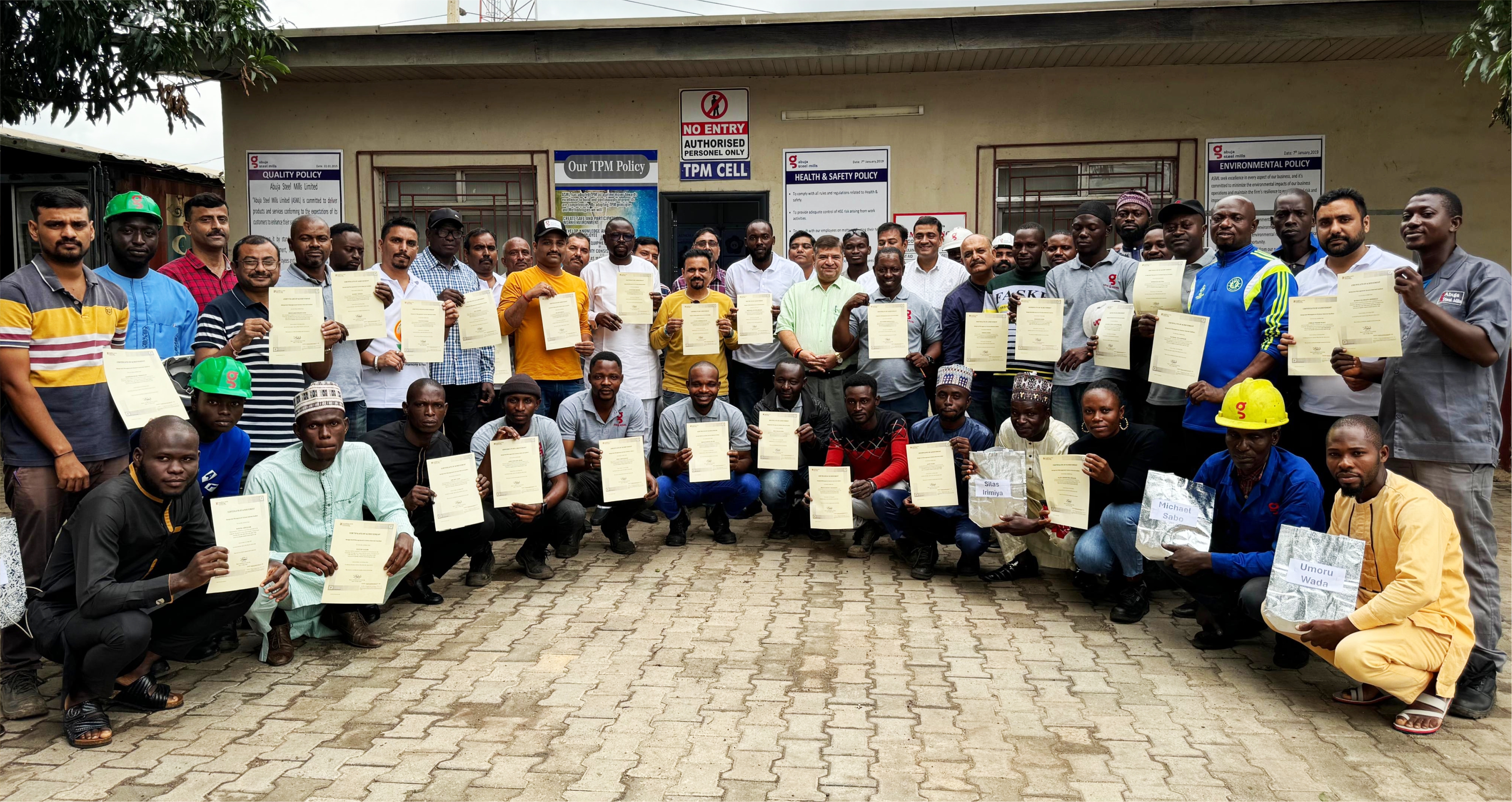 Certificates of Achievement