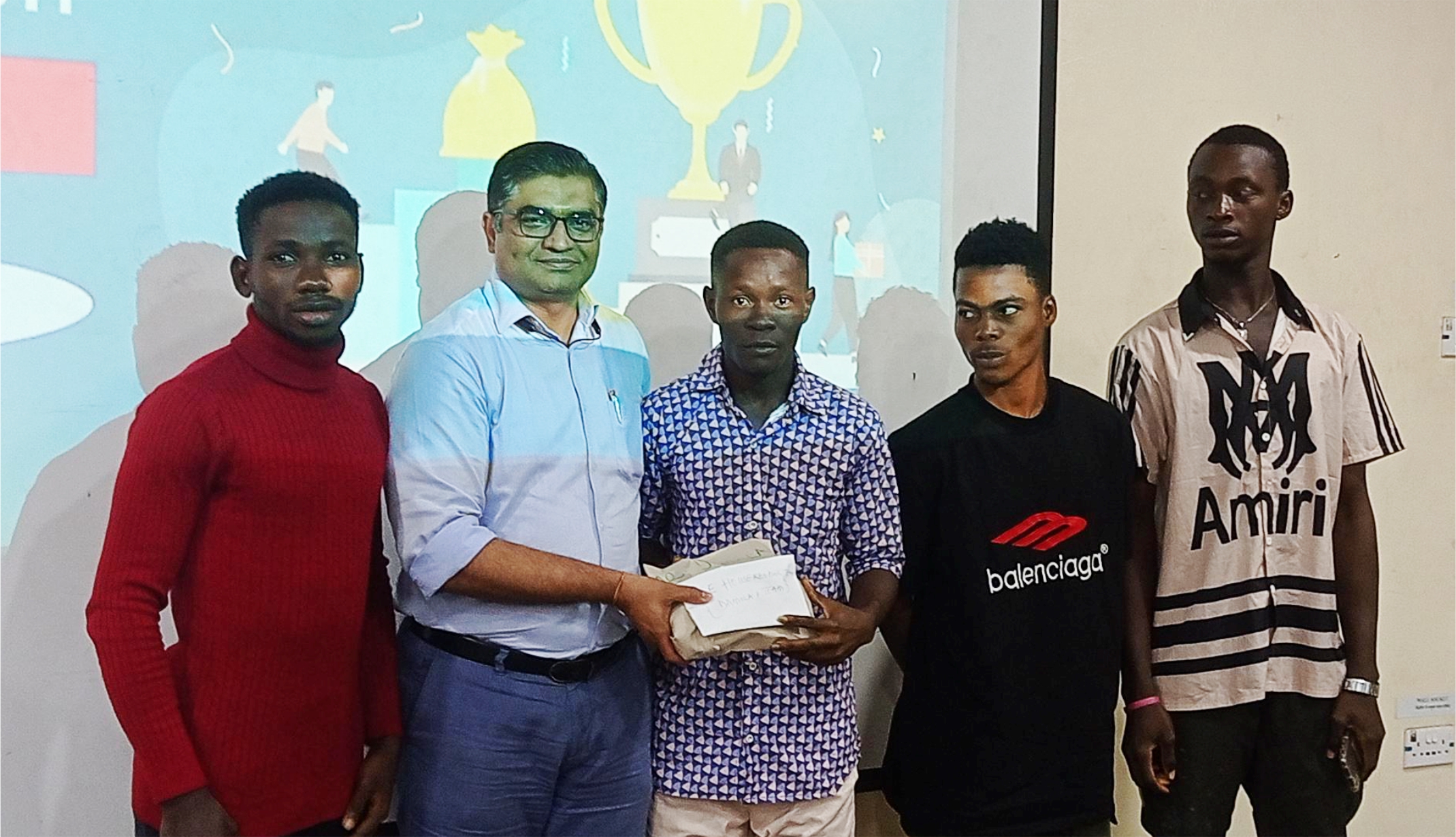 Reward and Recognition Ceremony for the Debar Mill Team (Implementing 5S TPM) at African Steel Mill (ASM)