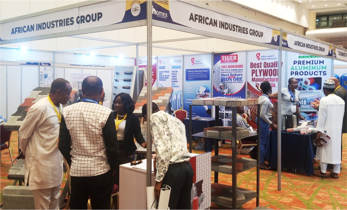 African Industries Group displayed its wide range of product portfolio catering to the construction industry at the Buildmacex exhibition.