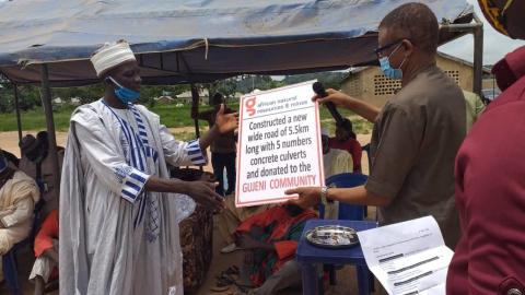 Mining firm hand over transformers, borewells, 5.5km road to Kaduna community