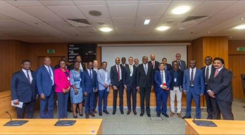 Mr. Raj Gupta, Chairman, African Industries Group was part of the distinguished group of Leaders at the Central Bank of Nigeria / Citibank Nigeria Investors Roundtable Meeting held at CBN Head Office, Abuja on 24th April 2024.